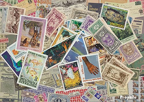 Timbres Polynésie française Prophila 200 pièces pour album