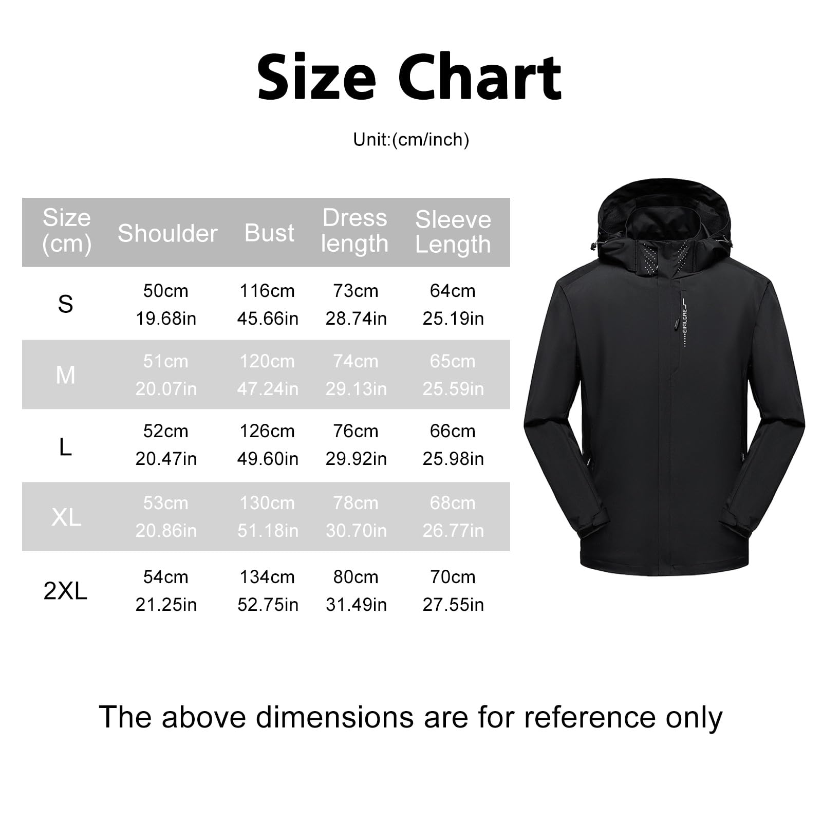 Chaqueta Impermeable Hombre Aire Libre Ligera Caminar Prueba Viento Deportiva Capucha Mountain
