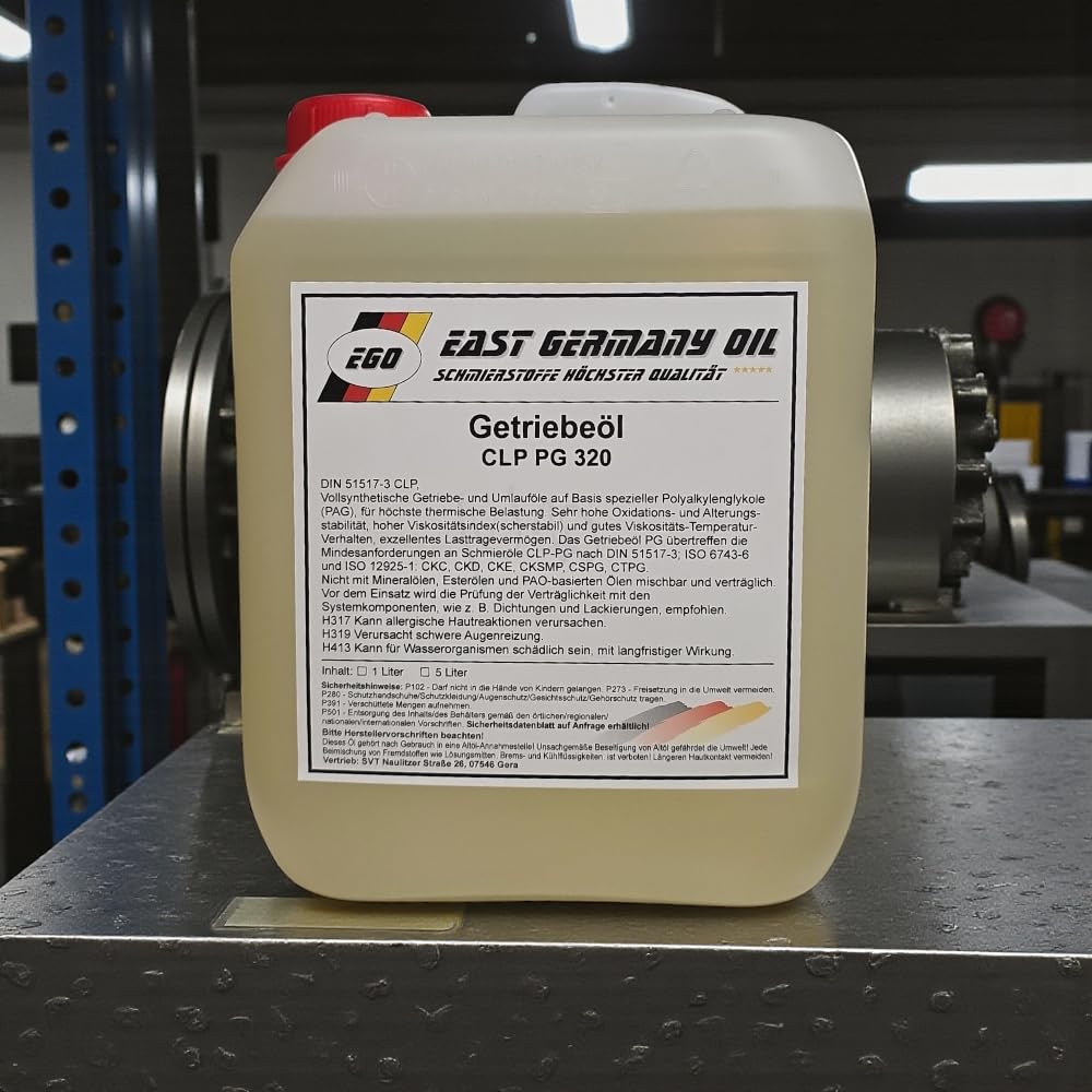 Getriebeöl PG 320 Kanister 5 Liter Inhalt