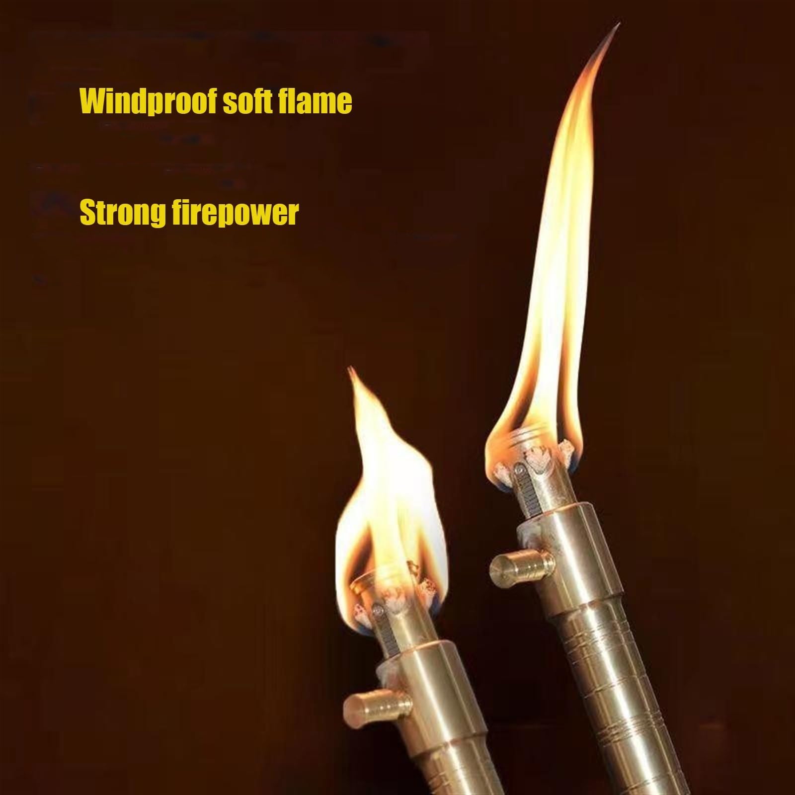 Encendedor de queroseno, cobre puro vintage, recargable, ideal para barbacoas, velas, actividades al aire libre, regalo único para hombre, diseño portátil