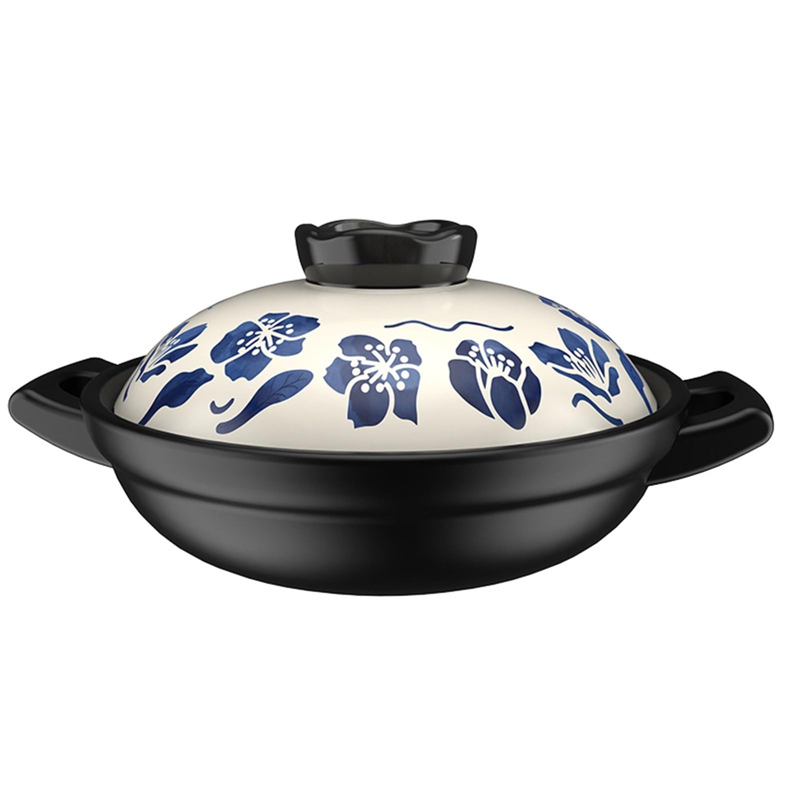 ceramic casserole, Crack-Resistant Large Capacity Stew Pot, for Home Kitchen Braising Meat & Vegetables