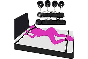 Adjustable Leg Spreader Bar Adult Play Bed Restraints Resistance Bands