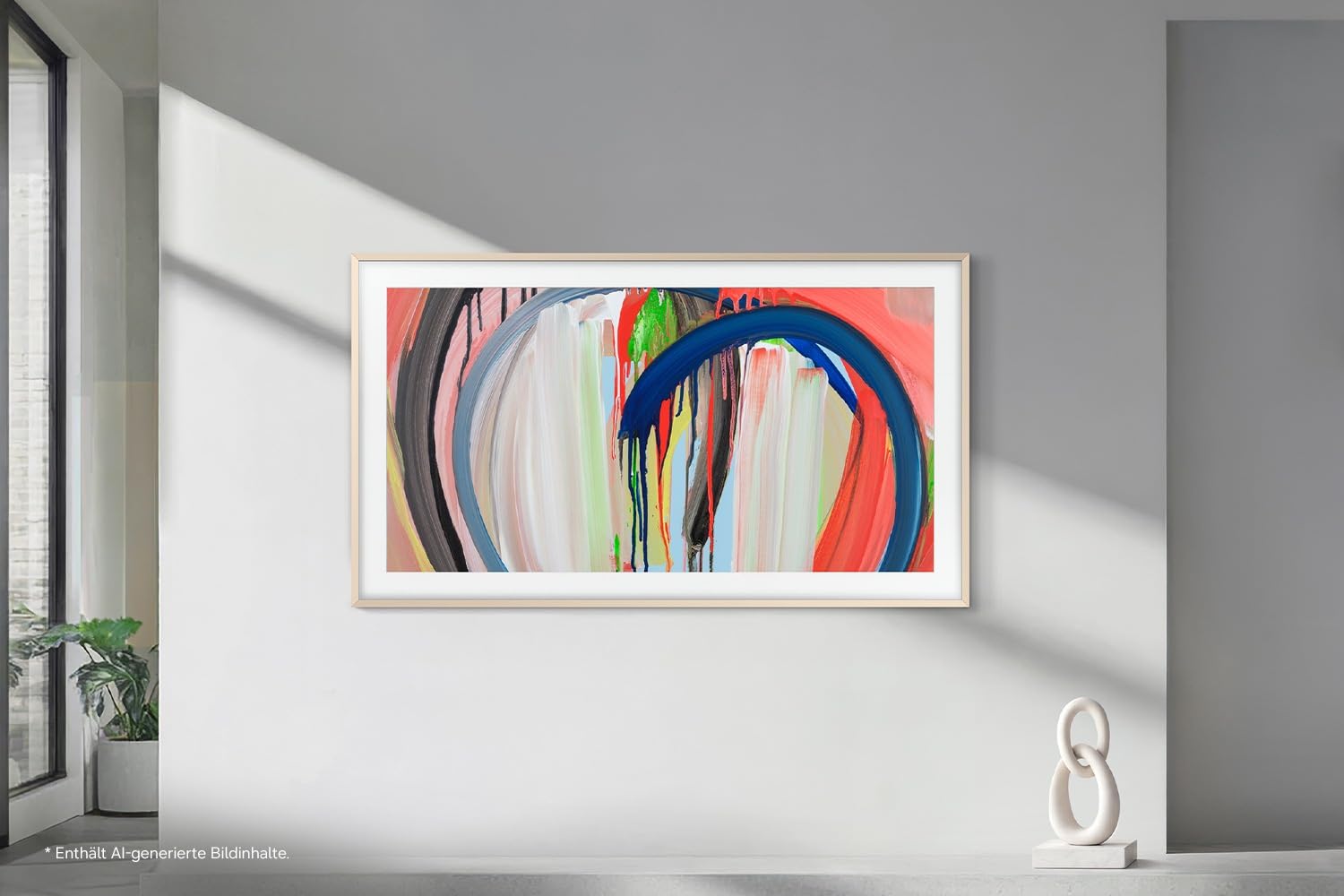 Samsung The Frame LS03 4K QLED TV 2024 y 2025, diseño moderno de marco, procesador NQ4 AI Gen2, Art Mode, Artful Picture Quality, One Connect, Samsung Vision AI Smart TV (2026, 55 pulgadas)