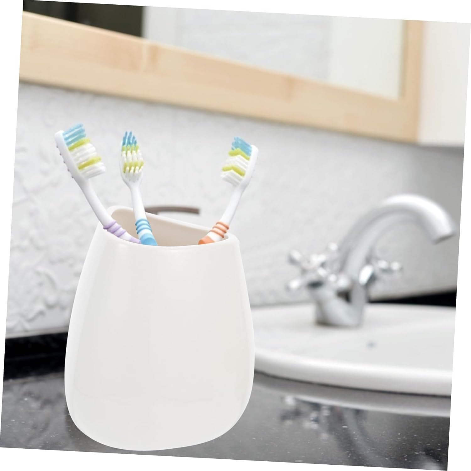 5-Piece Ceramic Bathroom Set Includes Toothbrush Holder Soap Dish Lotion Bottle and Container Minimalist Design for Home Use Sturdy White Ceramic Accessories