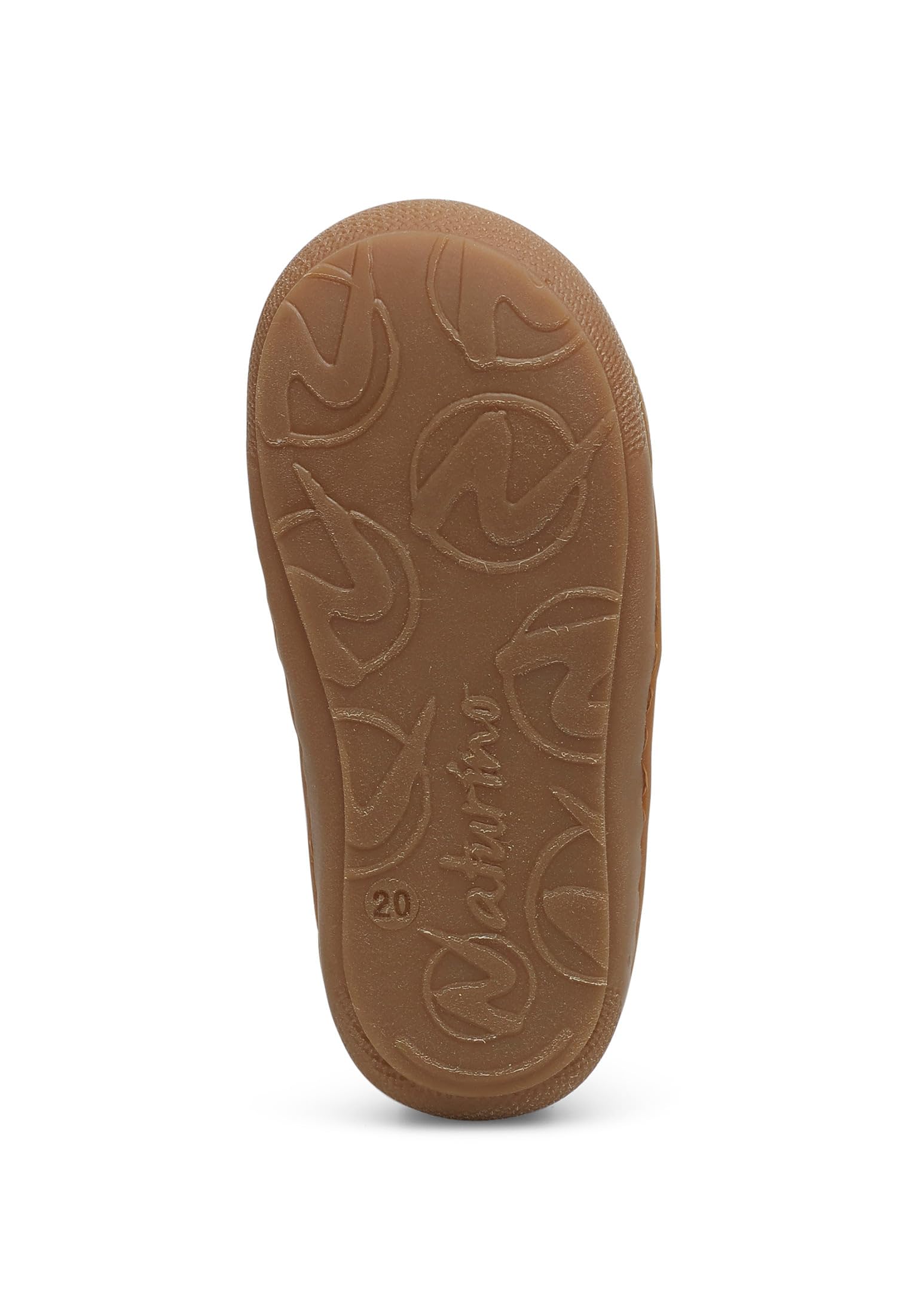 Naturino Lauflernsandalen aus Leder mit Margeritenprint
