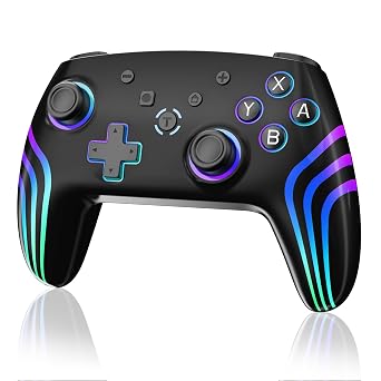 JUNHUAN Wireless Pro Controller for PS5 Black