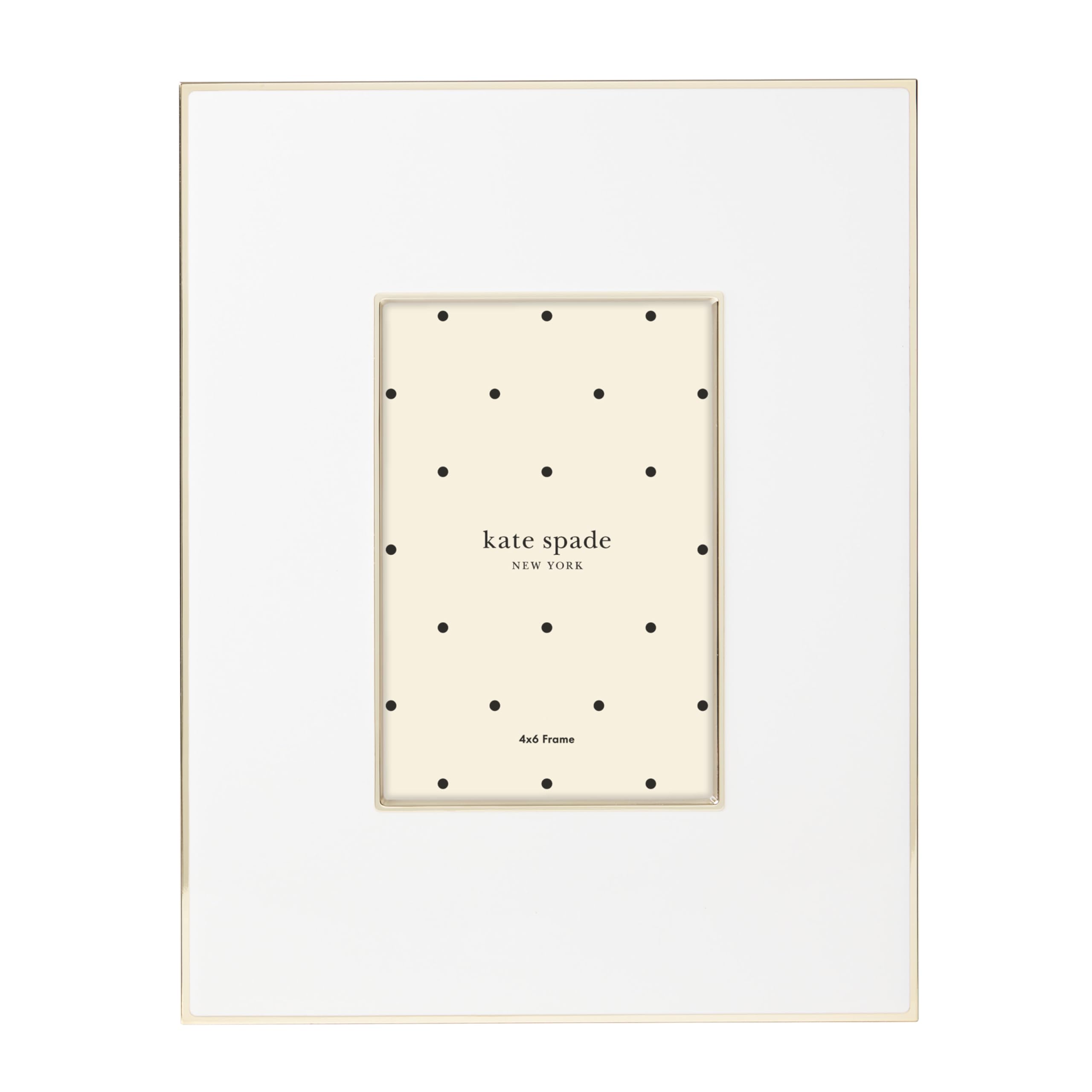 Kate Spade New York Make It Pop Frame, 4x6, White