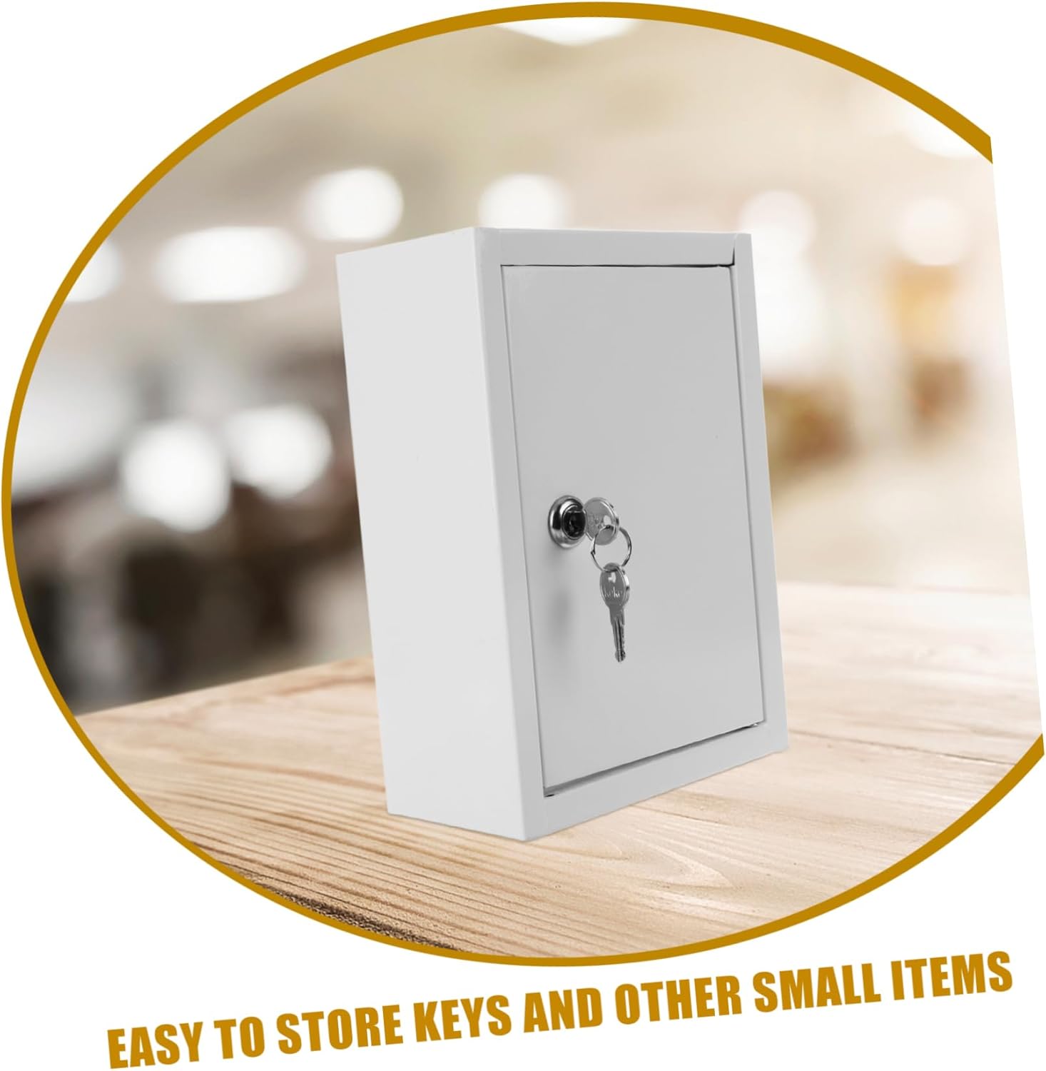 Ciieeo Locking Milk Box for Outdoor Use Wall Mounted Box Design Space Saving Container for Milk and Mail Convenient Home Supplies