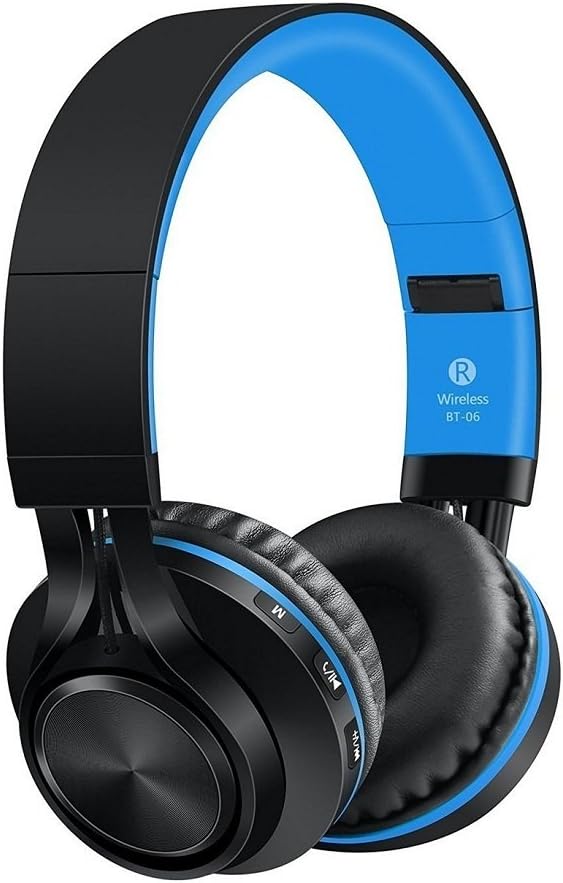 Sound One BT-06 Bluetooth Headphones (Blue)