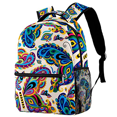 Sac à dos de voyage campus à motif papillon pour sorties et cours