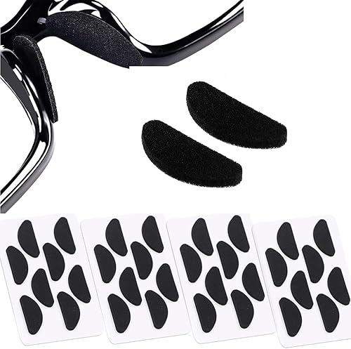 Miniatura 8 de Almohadillas de nariz ajustables para gafas, almohadillas de espuma para la nariz para anteojos, almohadillas antideslizantes para la nariz para