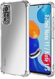 واقي زوايا شفاف من السيليكون والبولي يوريثين الحراري مضاد للصدمات لكاميرا شاومي ريدمي نوت 11S 11 4G -