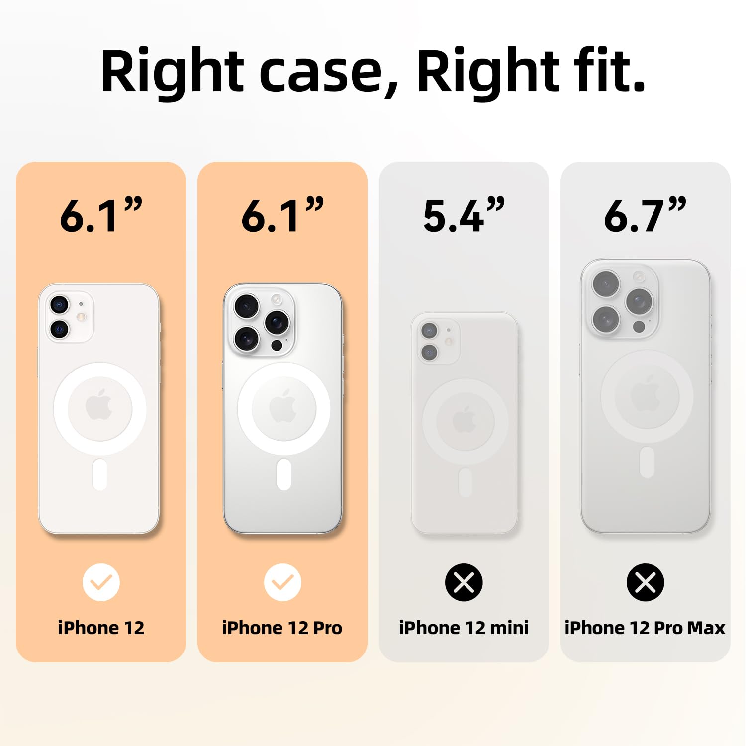 Lumen etui do iPhone'a 12 / iPhone'a 12 Pro, kompatybilne z Magsafe, twarda obudowa z ochroną aparatu, dla kobiet, dziewcząt, nastolatków, kolorowy bukiet dzikich kwiatów, witraż, pastelowy, radosny