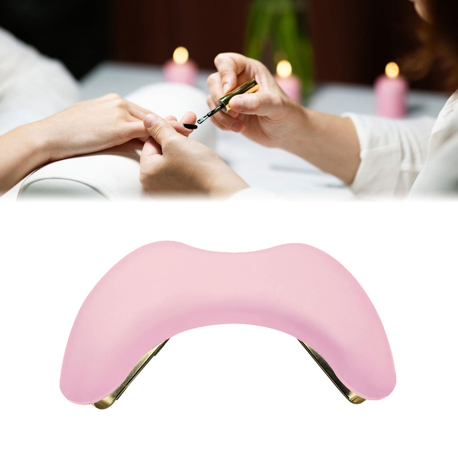 Cuscino Poggiabraccio a Forma di U per Manicure Art Fai Da Te a Casa