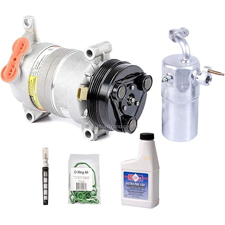 Amazon Com Oem Ac Compressor A C Repair Kit For Chevy Silverado Avalanche Gmc Sierra W Gas V8 Replaces Delphi Hu6 Buyautoparts 60 83116rn New Automotive
