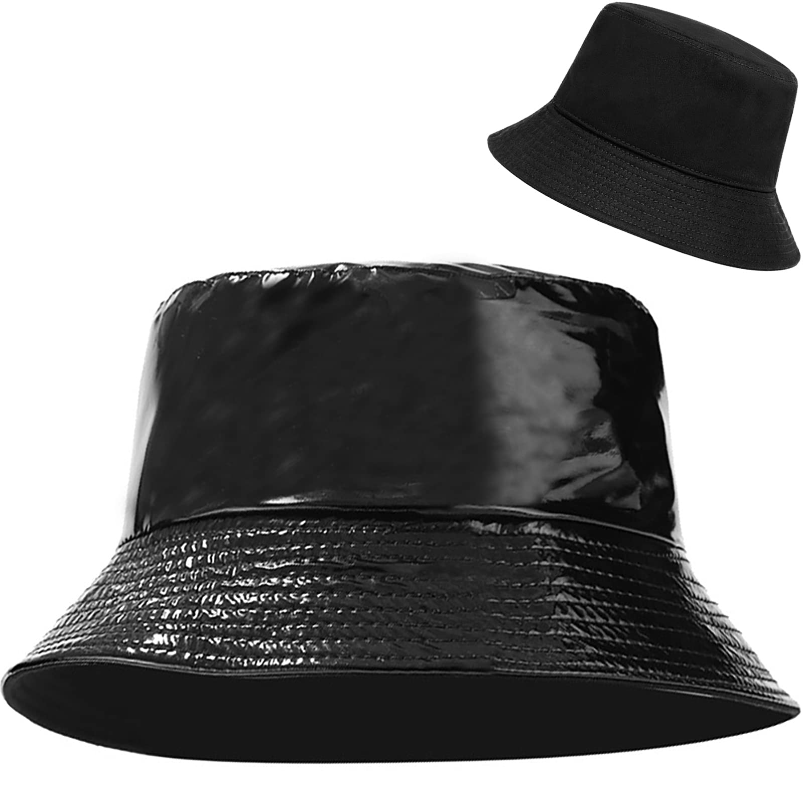XYIYI Cute Bucket Hat Beach Fisherman Hats for Women, Reversible Double-Side-Wear