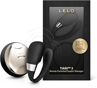 LELO TIANI 3 - Vibromasseur Clitoridien pour Couples avec Télécommande, Faire Plaisir tout en Gardant les Mains Libres, Vibromasseurs Feminin, LELO Sextoyse Couple Plaisir, Black