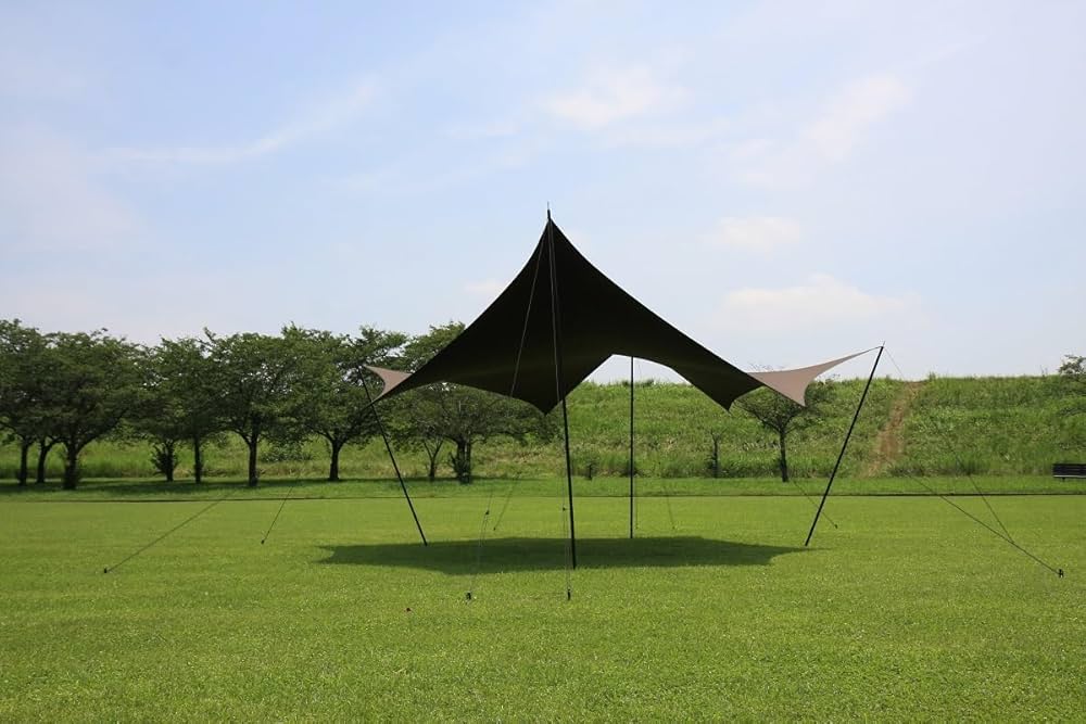 ソトラボ SotoLabo cotton KOKAGE tarp A. GRN cotton KOKAGE wing “Narrow” ARMY GREEN | Tarp | | SotoLabo