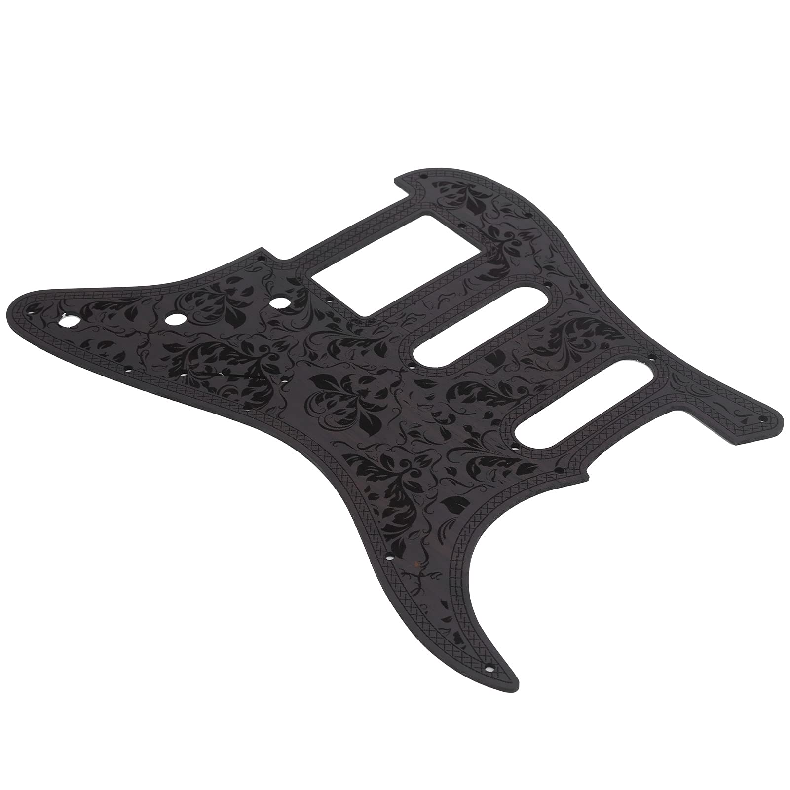 Pickguard do gitary elektrycznej z palisandru 11 otworów na śruby wymienna płyta tylna płyta chroniąca przed zarysowaniem do dekoracji zabezpieczającej gitarę elektryczną i basową