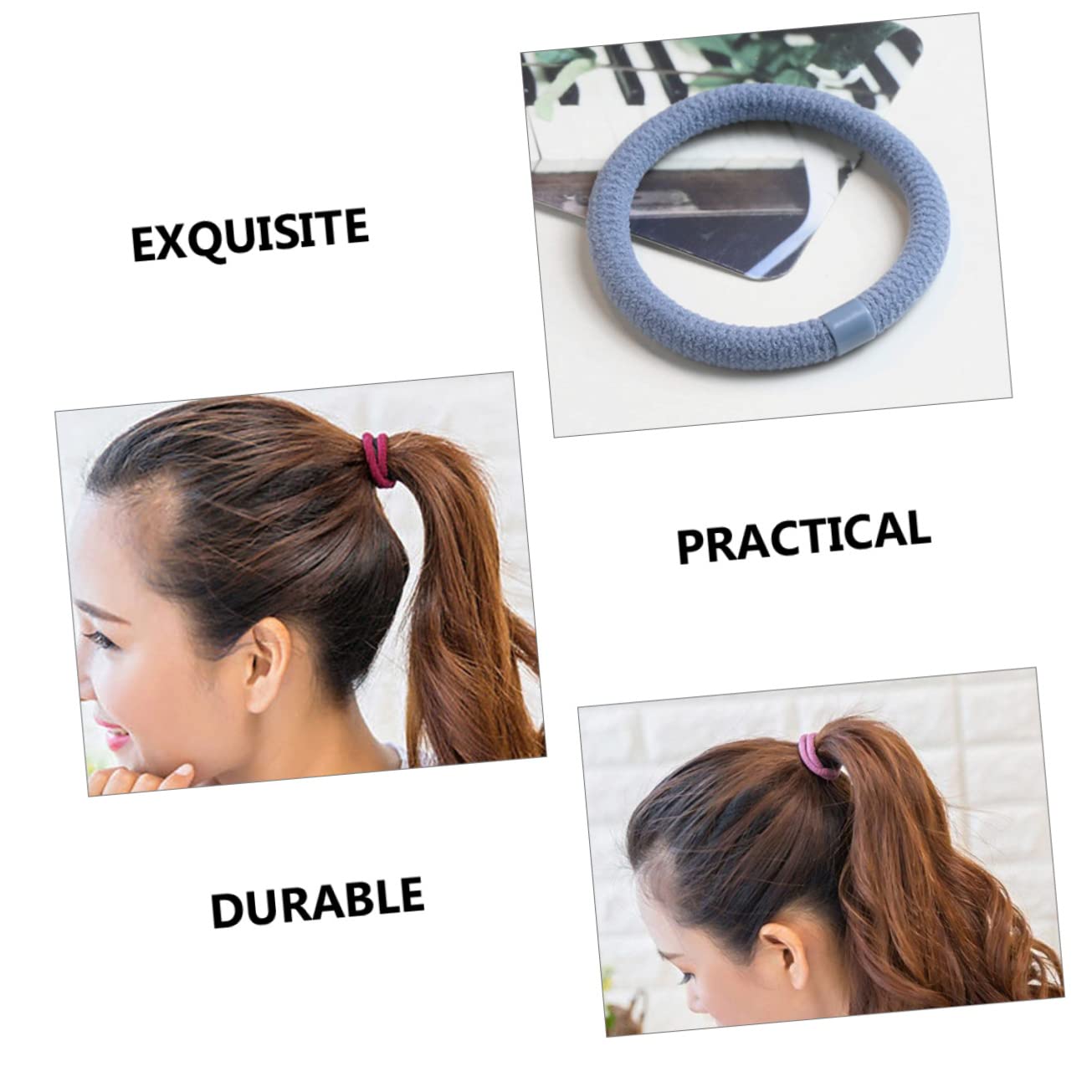 Didiseaon 25 Piezas De Lazos Para El Pelo Bandas Para El Pelo Para Niños Lazos Para El Pelo Accesorios Para El Cabello Para Niñas Coleteros Para Mujeres Coleteros Para Niñas Gemas