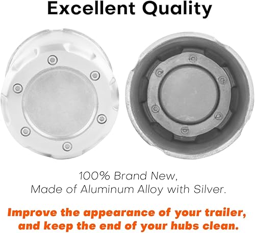 Miniatura 7 de GTownWorks 4 tapas centrales de rueda de 4.19 pulgadas para llantas de 4.19 pulgadas con orificio central para camión, remolque, RV, SUV, llantas de