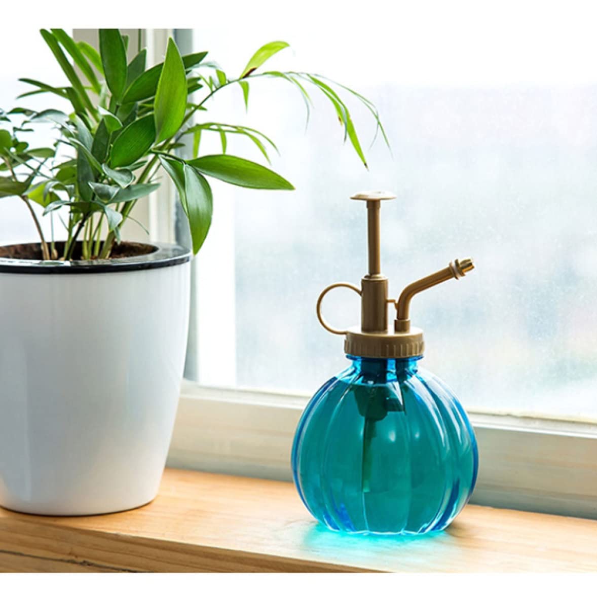 Plant Mister Vaporisateur Transparent Avec Pompe Supérieure 350ml Arrosoir Arrosoir Fine Mist