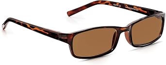 Reading Glasses +1 to +3.5 Tinted Reading Sunglasses in Tortoiseshell & Black
