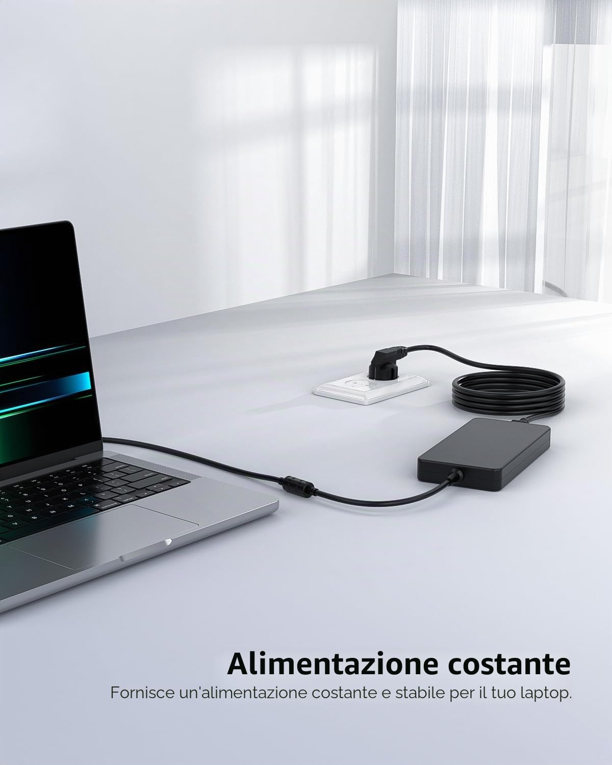 Superer 240W 230W 180W Caricatore Compatibile con MSI Stealth GS66 | Pulse GL76 GL66 Katana GF66 GF76 Creator 15 17 Crosshair 16 Stealth 14 Studio Caricabatterie per Computer Portatile