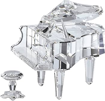 Swarovski Grand Piano with Stool : Amazon.com.au: Home