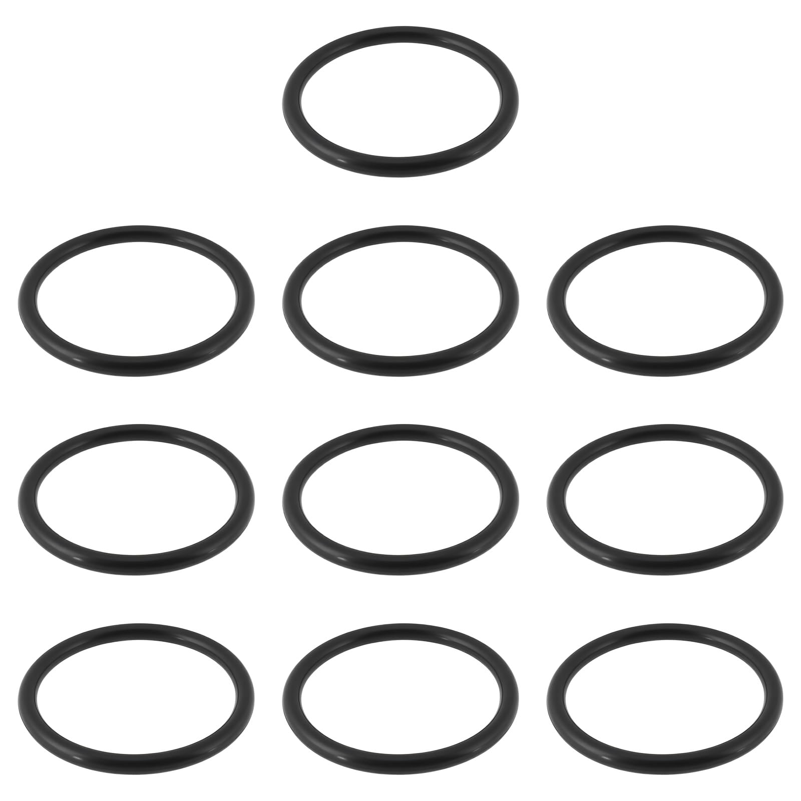 ECSiNG 10pcs 33x39x3mm Wash Basin Eccentric Plug O Ring Seals for 40mm Basin Plugs