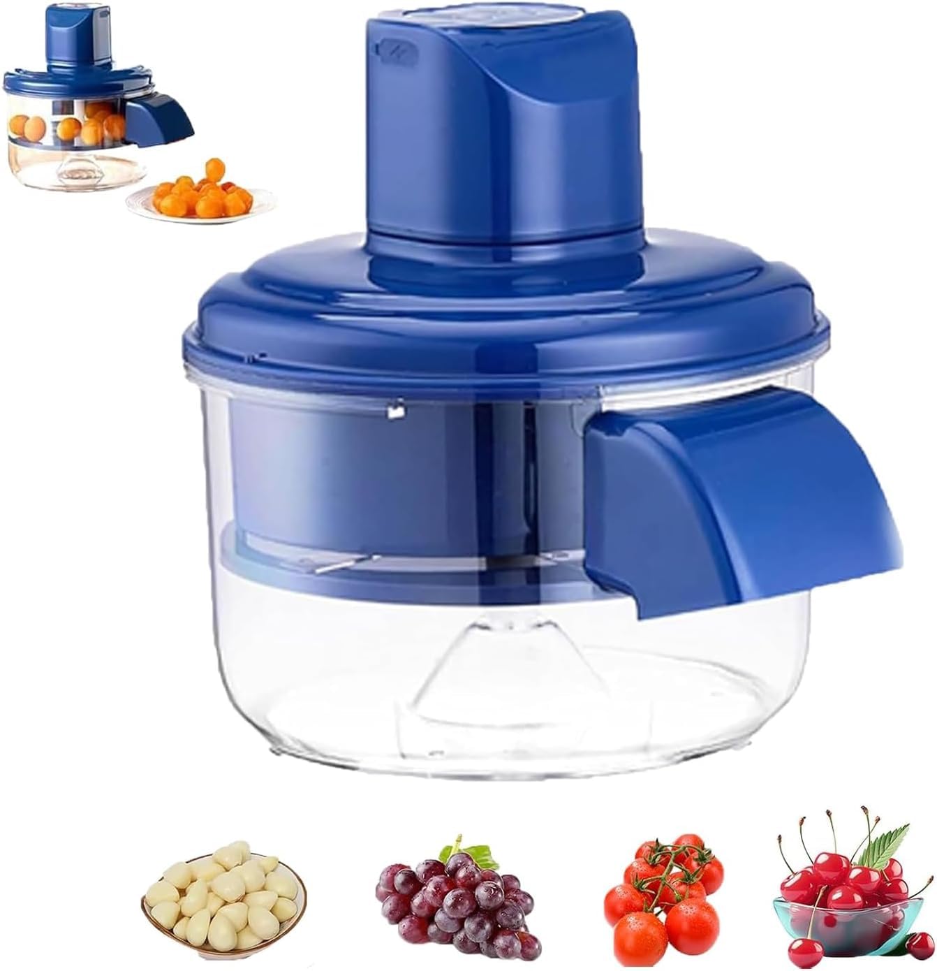 Pelador de uvas eléctrico con pelado automático rápido de ajo
