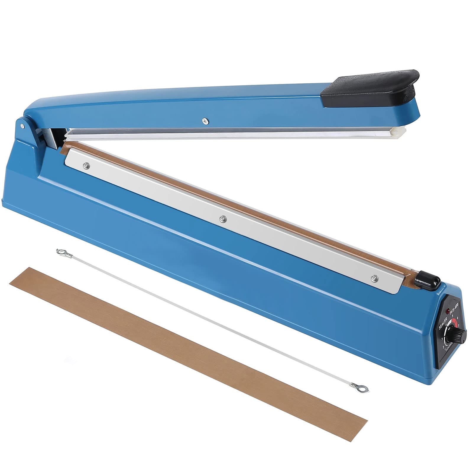 Ganggend 16 Inch Impulse Heat Sealer Manual Poly Bag Sealing Machine