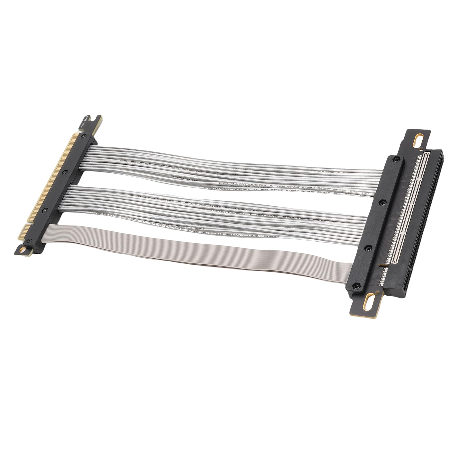 Kabel Nośny PCIE 5.0, Kabel Przedłużający GPU 16X dla 5090 RX8900 RX7900XTX, z Uchwytem do Montażu Pionowego dla Obudów PC Serwery AI Chłodzenie Wodne ITX (30cm)
