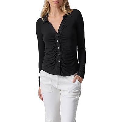 Sanctuary Dreamgirl Button-Up black