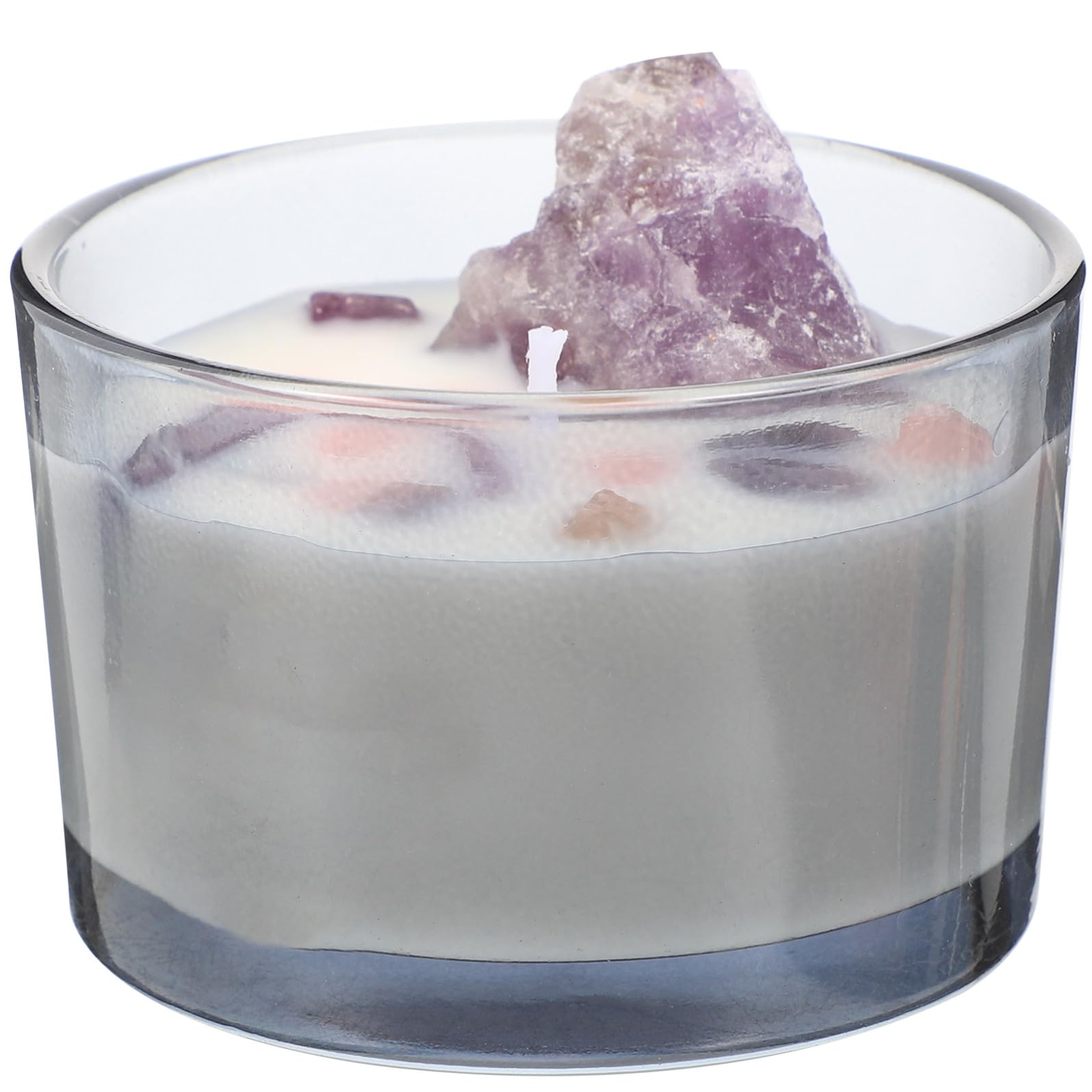 Vela Perfumada Aromática de Cristal Púrpura, Decorativa