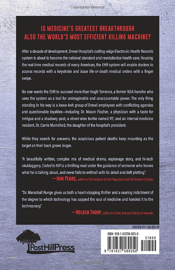 Coded to Kill: A Techno-Medical Thriller - Image 2