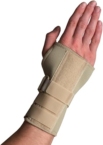Thermoskin Izquierda Brace con del Túnel Carpiano dorsal Stay, 84268, MED, Beige, 1, 1 disponible en Yaxa Colombia