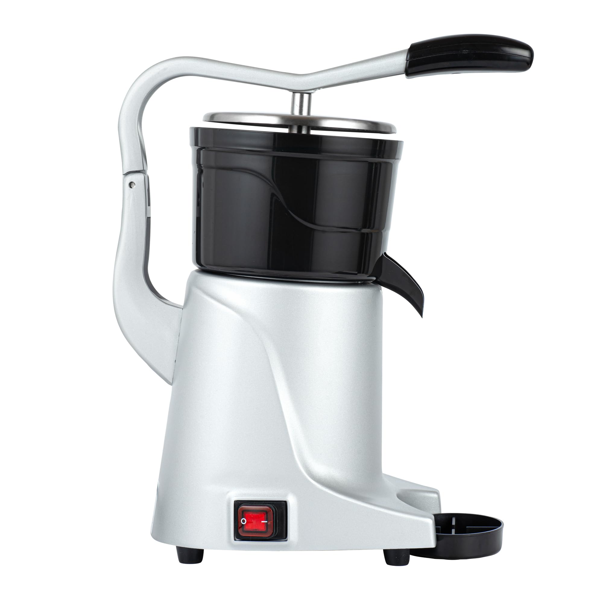 Restaurantware - Hi Tek 14.8 x 9.6 x 18.1 Inch Citrus Juicer, 1 Electric Citrus Press - 250W, 1500 RPM, Electric Citrus Juice Extractor, 110-120V, Hand Press, Long Spout.