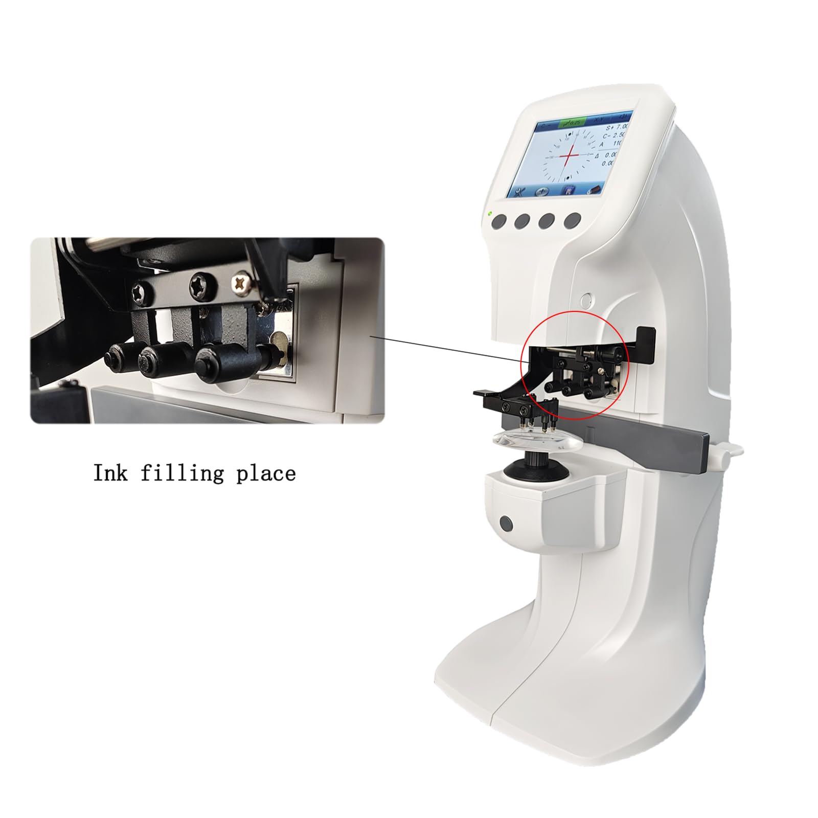 Optical Lens Meter Instrument Optique focomètre Portable autometer Digital autometer