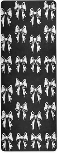 Miniatura 24 de Caikeny Esterilla de yoga con acuarela, tortuga marina, esterilla de ejercicio de fitness con peces marinos, plegable, tapete de entrenamiento para