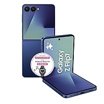 Samsung Galaxy Z Flip7 Smartphone AI pieghevole, 3 anni di Garanzia del produttore, RAM 12GB, 512GB, Display 4,1″ Super AMOLED, 6,9″ Dynamic AMOLED 2X, Fotocamera 50MP, Blue Shadow (Versione italiana)
