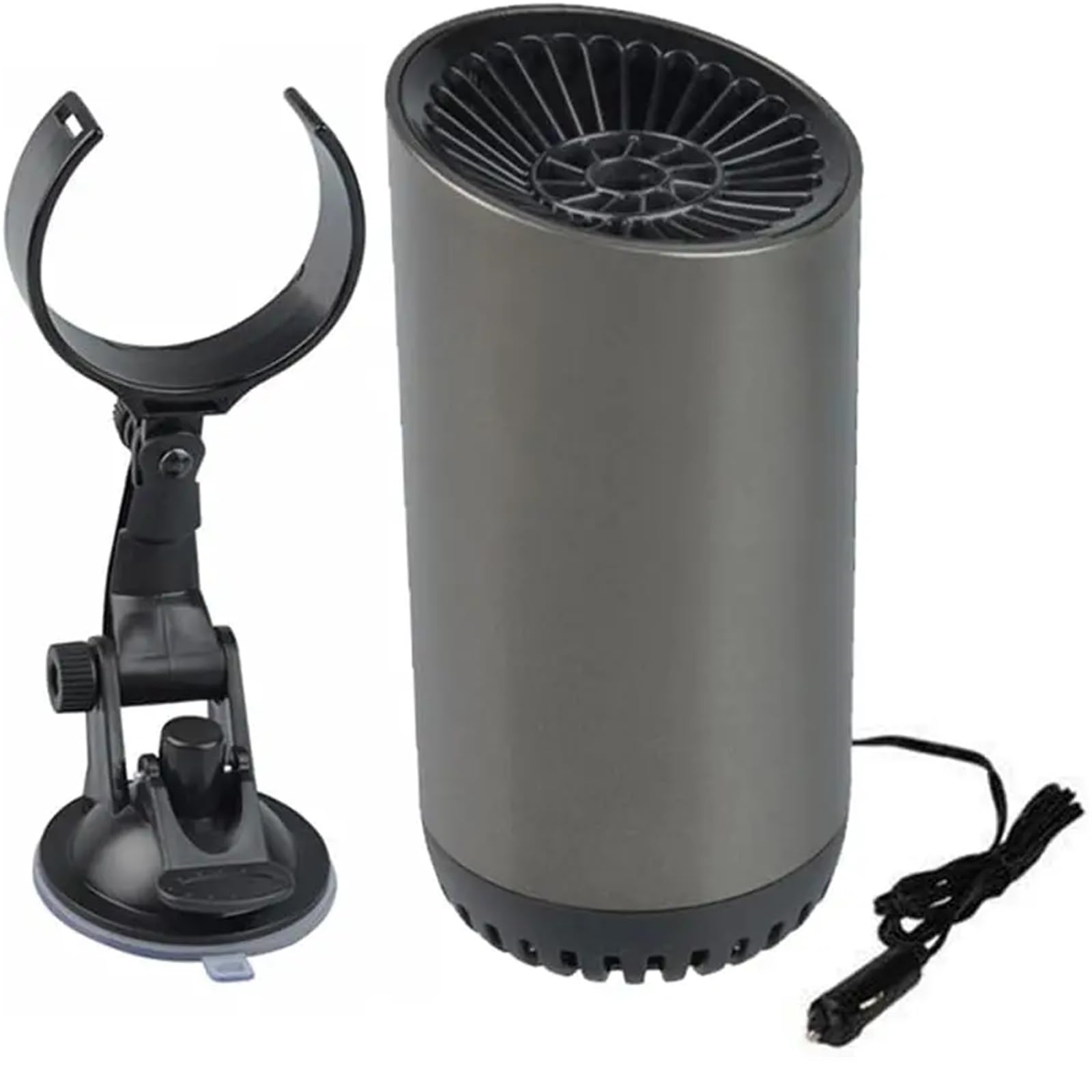 Car Heater Portable Car Windshield Heater Defroster Defogger Fast Heating Cooling Adjustable Plug And Use For Car SUV Truck(Ordinary with bracke)