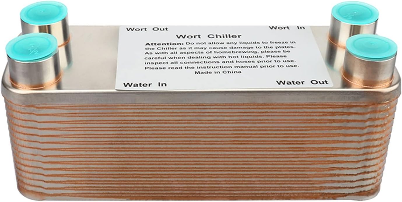 30 Plates Wort Heat Exchanger Stainless Steel Wort Chiller,Brewing