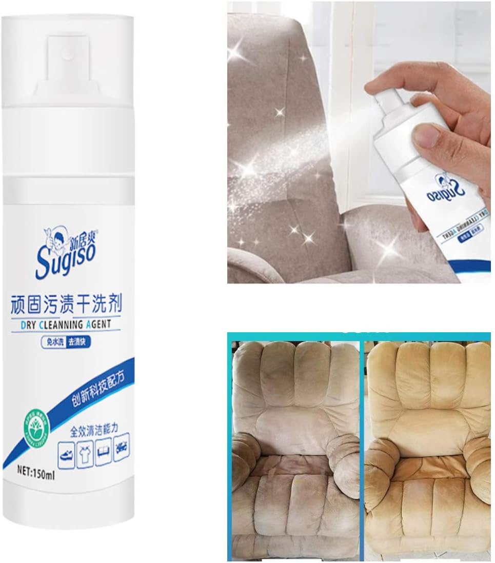 Stains Remove Agent,lotus.flower Dry Cleaning Spray,Dry