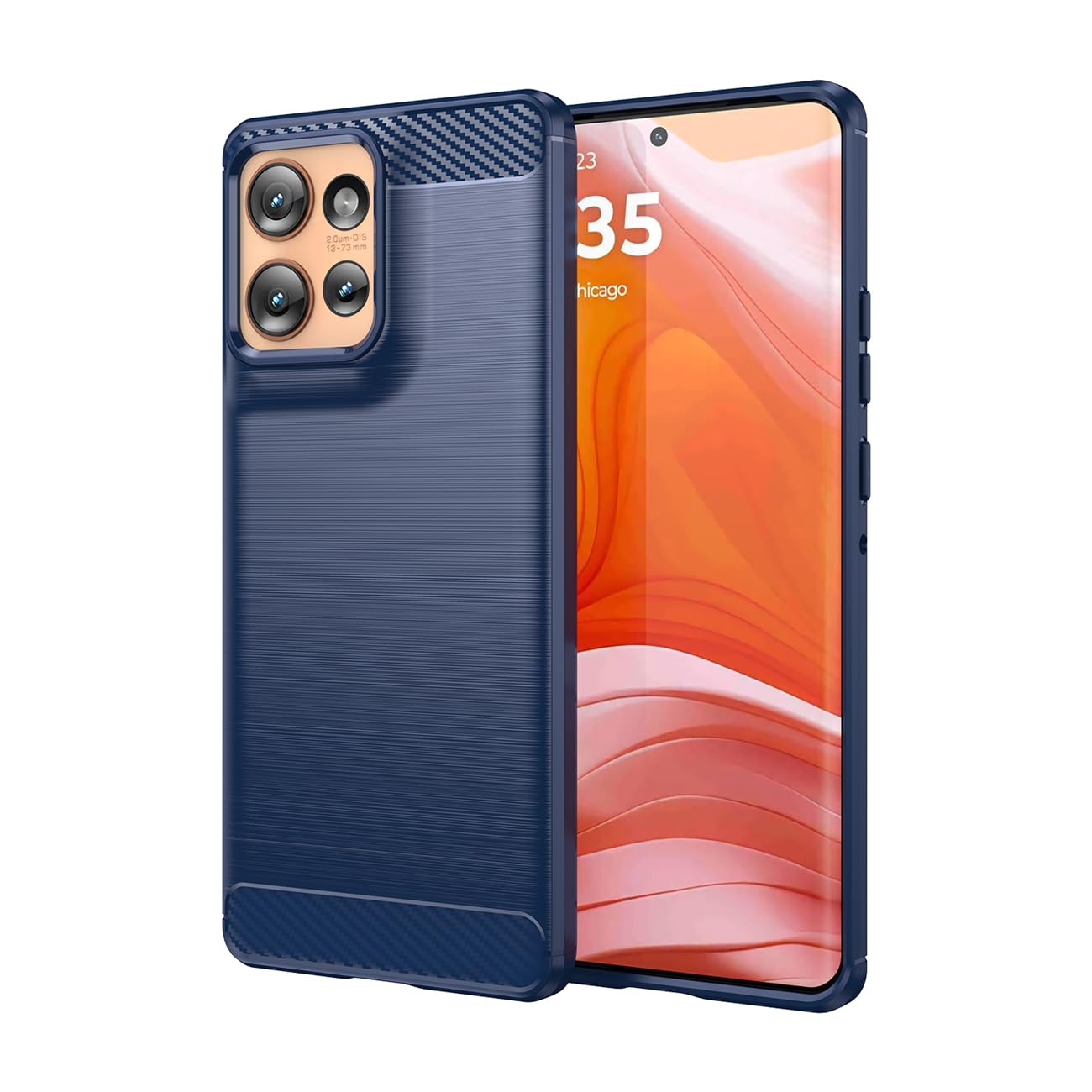 Vavies Case for Motorola Edge 50 Case, for Moto Edge 50 Case Slim Soft TPU Case Shock-Absorption Protective Shockproof Phone Cover for Motorola Edge