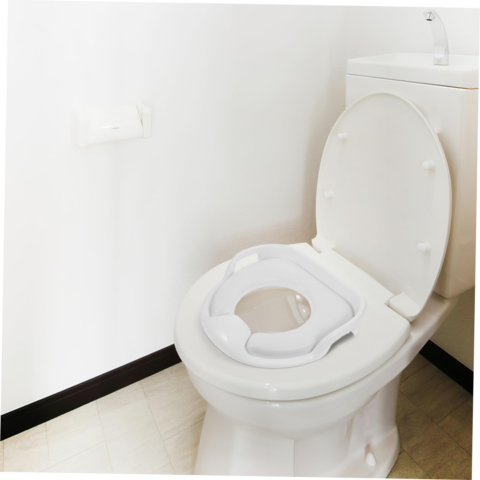 Asiento Pp de Inodoro de Entrenamiento Niños Pequeños para Blanco