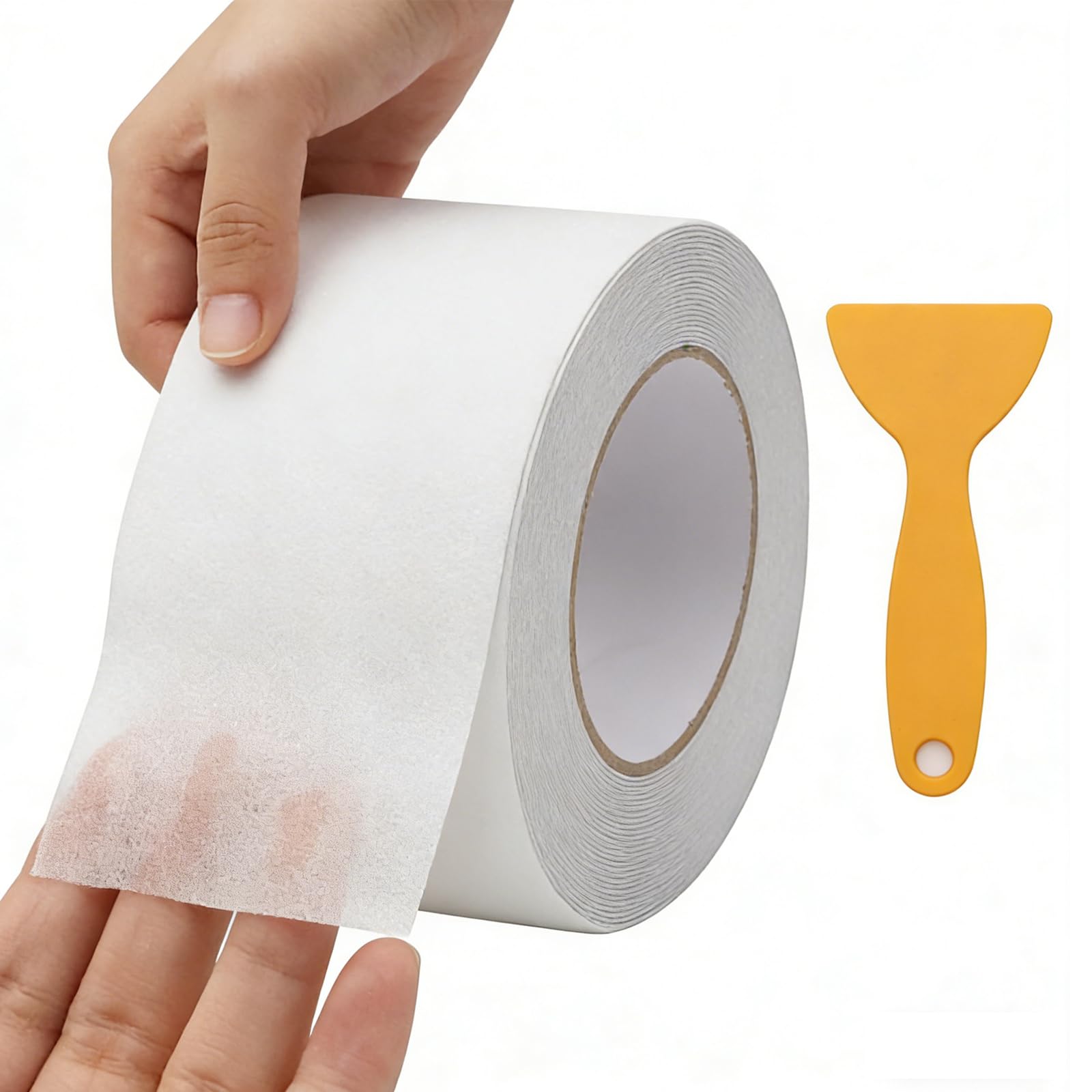 BORISCA Antirutsch Klebeband, 10cm X 10m Anti Rutsch Klebeba