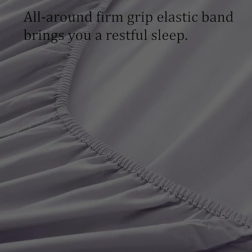 Miniatura 3 de Juego de sábanas divididas tamaño King para cama ajustable, sábanas de hotel de lujo, sábanas de algodón egipcio de 1000 hilos Split King, bolsillo