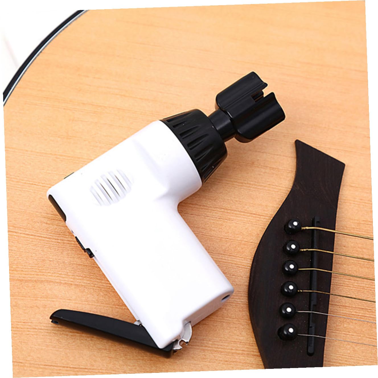 ibasenice Dispositivo De Bobinado Para Ukelele y Guitarra Enrollador De Cuerdas Para Guitarra Duradero Herramienta Para Instrumentos De Cuerda