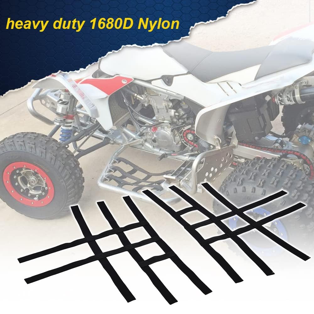 Amazon.com: PIT66 Black Nerf Bar Nets Compatible with ATV Honda